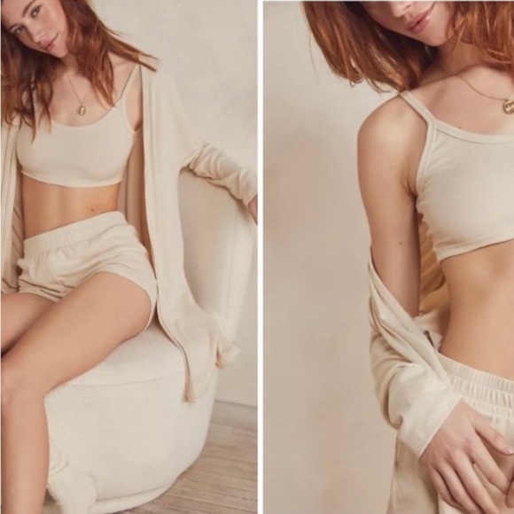 NWOT Free People | Cozy Does It Short & Tank Set Only | Small - Picture 11 of 11